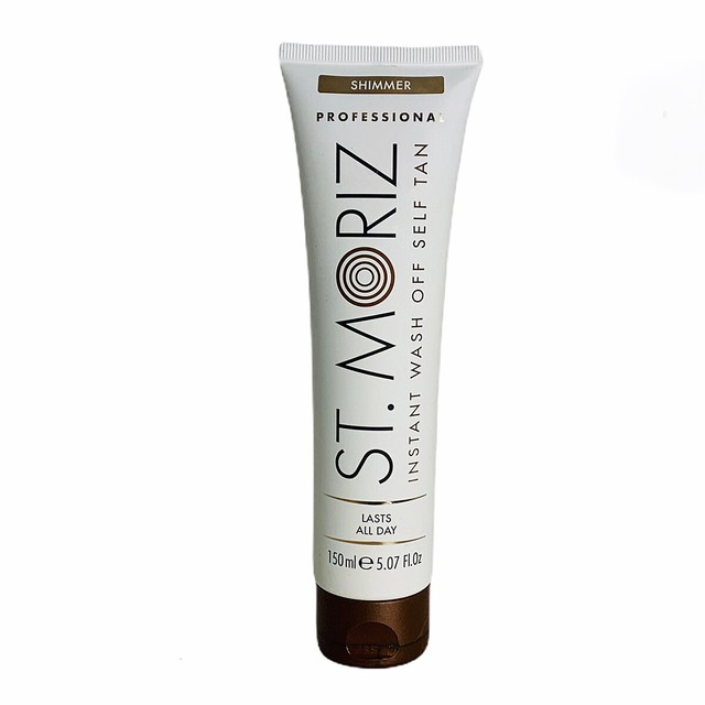 St. Moriz Professional Instant Wash Off Self Tan Tanning Lotion Shimmer