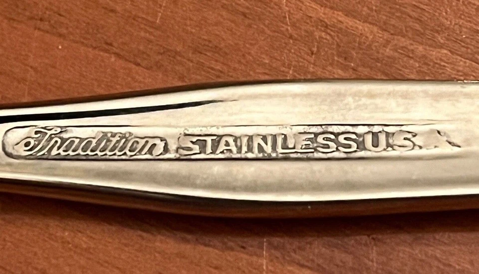 Cubiertos de acero inoxidable Sears Roebuck SRS18 ROSE Tradition - Elección Foto 4 de 4