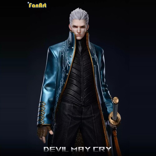 Fanart Studio Devil May Cry 5 Vergil 1/3 Scale Resin Statue GK Model EX Ver. - Picture 10 of 16
