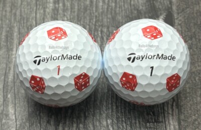 2) Taylormade TP5 Pix & TP5x Pix Dice Golf Balls | eBay