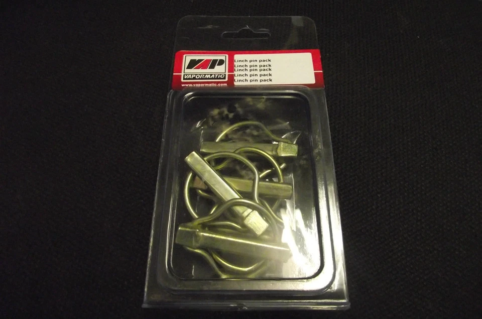 LYNCH PINS 9.5MM X 42MM LINCH PINS IN PACK OF 5 . VAPORMATIC VLF3152