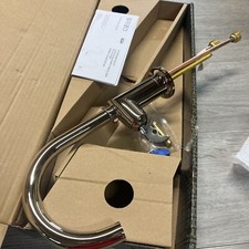 Brizo 61075LF-PGLHP Odin 1.8 GPM Bar Faucet, Arc Spout, Polished Gold