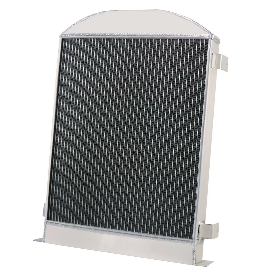 3 Row Radiator For 1930-1938 Ford Model 81 A/48 High Boy Chevy V8 Engine 3.3L Foto 4 de 4
