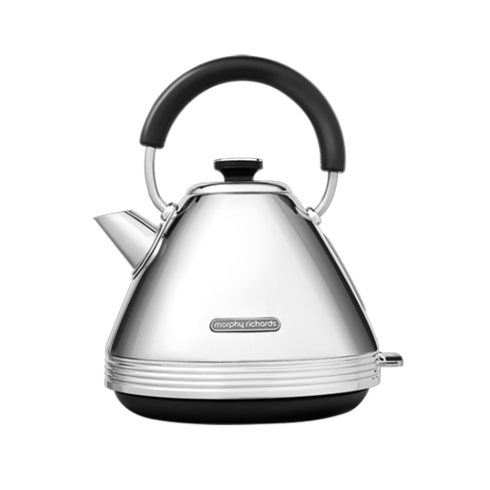 Morphy Richards Venture Retro Pyramid Kettle, Silver, 100330 eBay