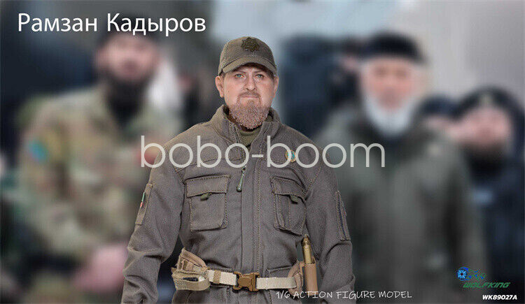 1/6 WOLFKING WK-89027A President of Chechnya-Kadyrov 12'' Action