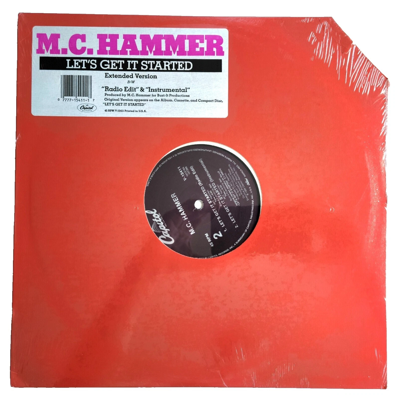 MC Hammer Vinyl Records