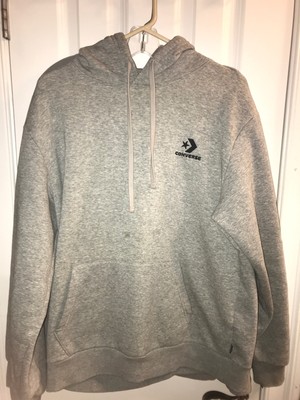 mens black converse hoodie