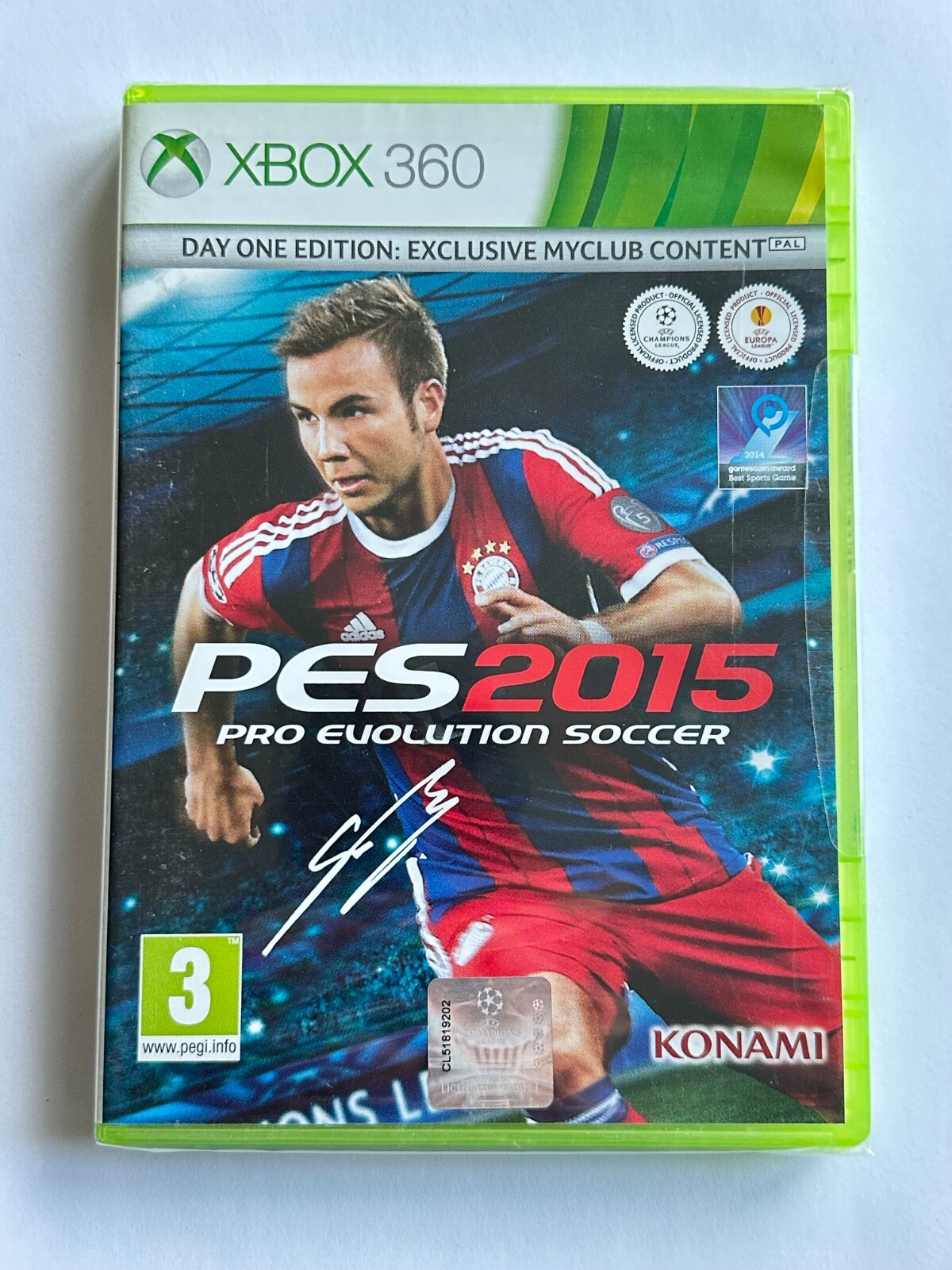 Jeu Xbox 360 - Pro Evolution Soccer 2015 PES 2015 - Neuf - Français