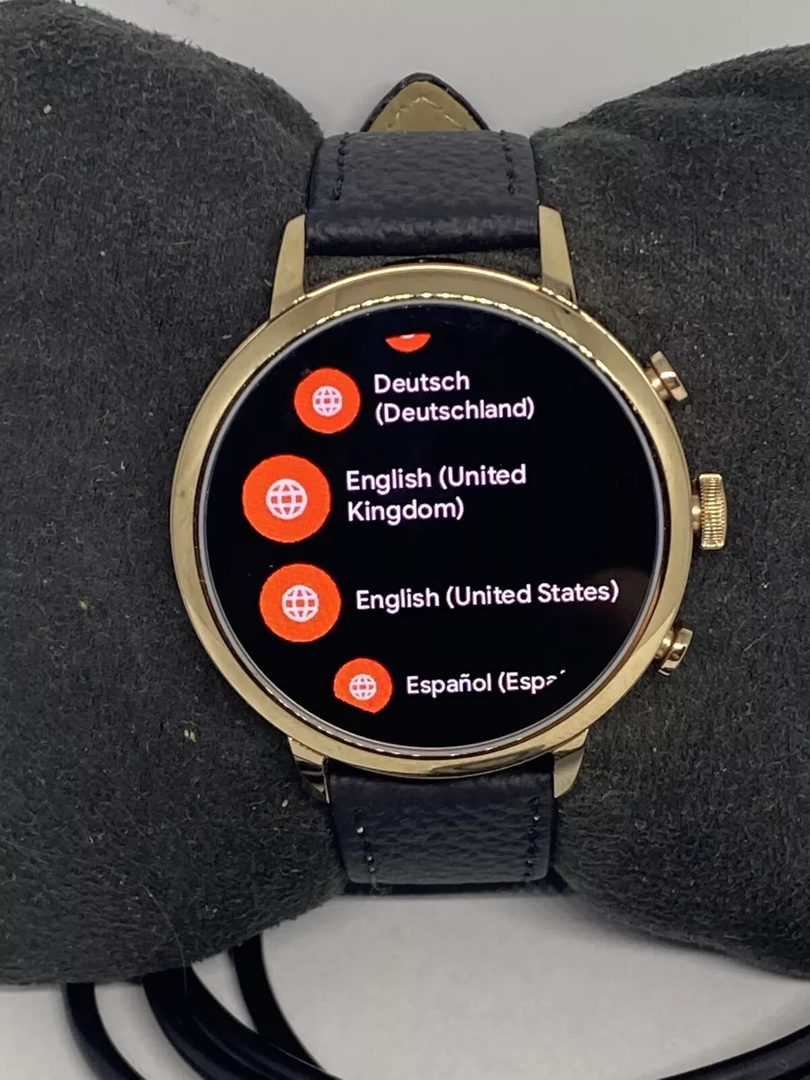 Fossil smartwatch cheap women black