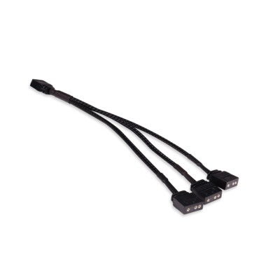 Alphacool Y-Splitter aRGB 3-pin to 3x 3-pin Cable, 15cm