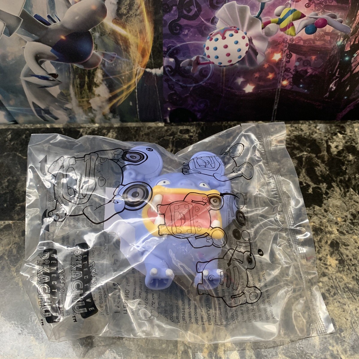 2019 BURGER KING KIDS MEAL TOY DETECTIVE PIKACHU LOUDRED POKEMON NEW