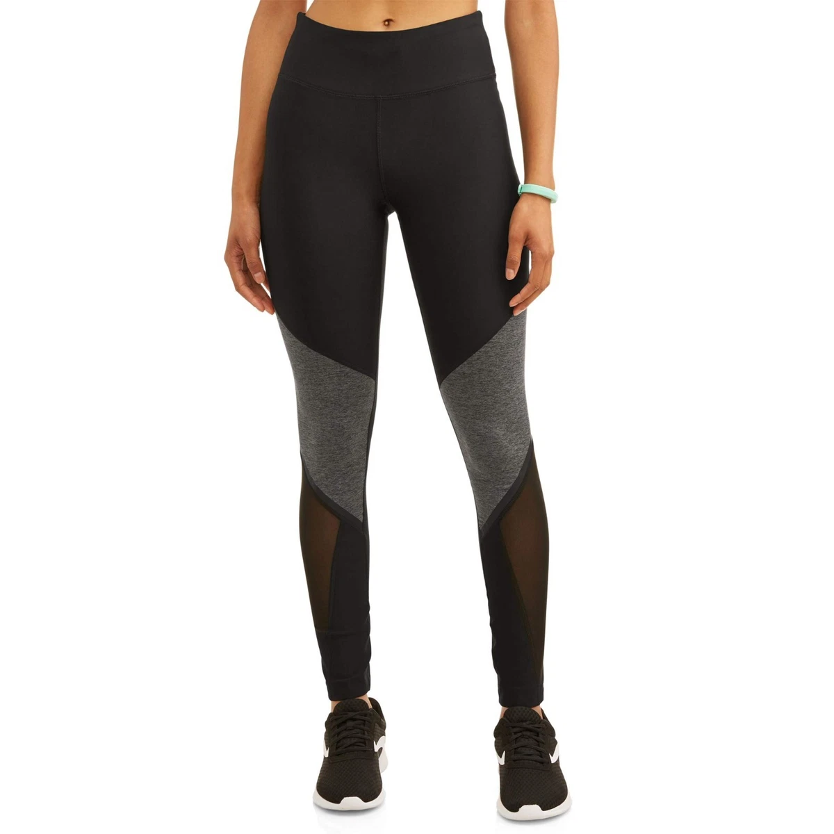 Avia Women's Black/Gray Active In the Class Performance Legging