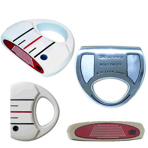 LEFT-HAND MALLET LONG BELLY BROOMSTICK TAYLOR FIT CUSTOM MADE PGA PUTTER 38-48" - Picture 2 of 8