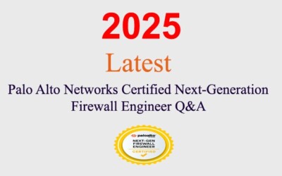 Palo Alto Next-Generation Firewall Engineer Q&A GUARANTEED (1 month update)