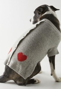 NEW ANTHROPOLOGIE DOG COAT SWEATER VEST 