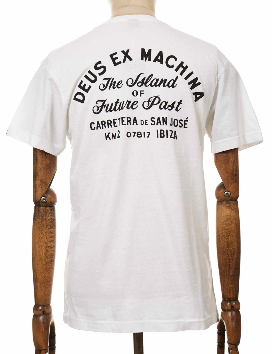 Deus Ex Machina Men's Ibiza Address Pocket Tee - White
