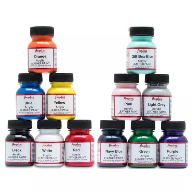 Navy blue shoe paint sale