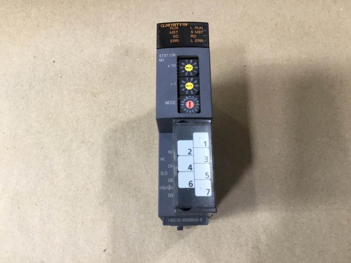MITSUBISHI QJ61BT11N CC-LINK MASTER UNIT MODULE #4009D117 | eBay