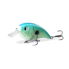 2 Pack Shallow Running Silent Crankbait Dives 3-4’ Sharp Hooks (light Shad)