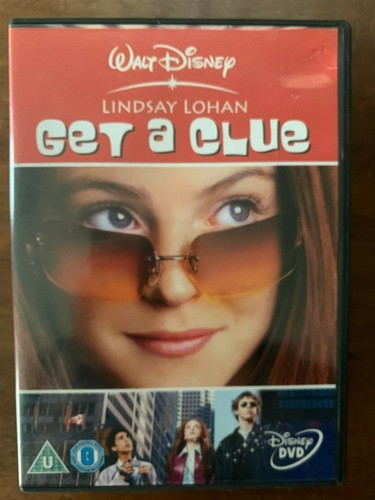 Get A Clue DVD 2002 Walt Disney Teem Comedy Movie With Lindsay Lohan 