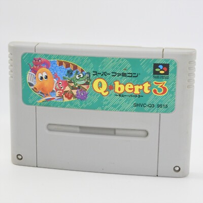Super Famicom Q BERT 3 Cartridge Only Nintendo sfc | eBay