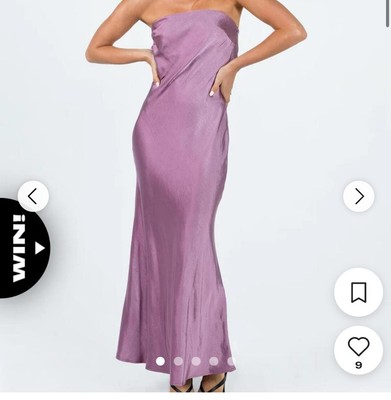 chinese dress ladies Maguire Maxi Dress Purple