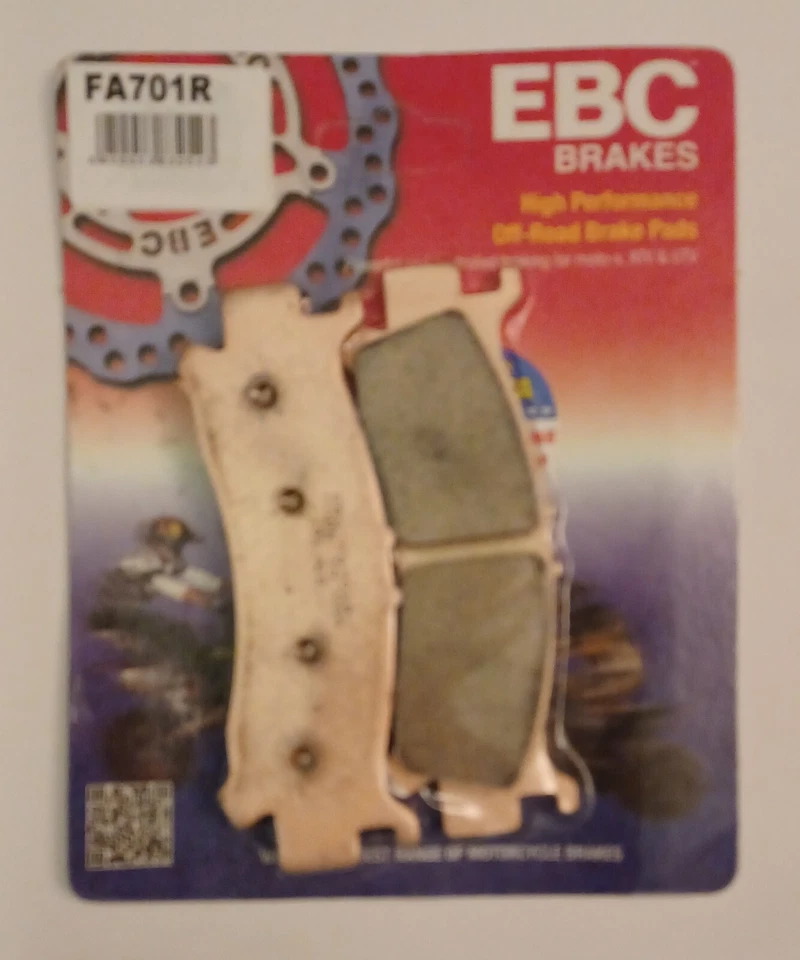 EBC Sintered FRONT and REAR Disc Brake Pads Fits HONDA SXS1000 (2016 to 2023) - Image 2 of 4
