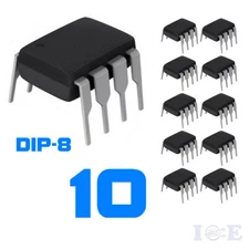10pcs PIC12F675-I/P Microchip RISC Microcontroller PIC12F675 DIP-8 Flash-Based