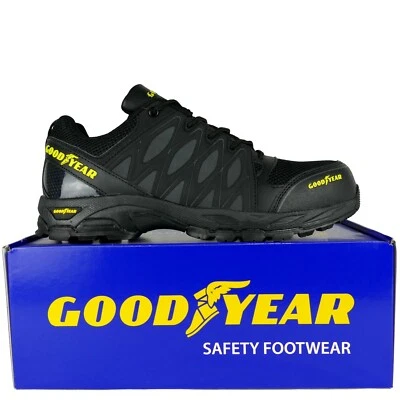 Scarpe antinfortunistiche Goodyear BLACK EDITION scarpe da lavoro traspiranti S1P numero 36-48
