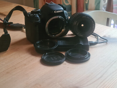 Canon EOS 600D 18.0MP Digital SLR Camera - Black (Kit w/ EF-S 18-55mm IS II...