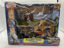 Fisher-Price Thomas Friends Train Tracks Wood Wooden Railway Quarry Mine Tunnel