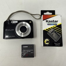 Casio Exilim EX-Z1200 Digital Camera Black 12.1MP Optical Zoom3x EX-Z1200BK