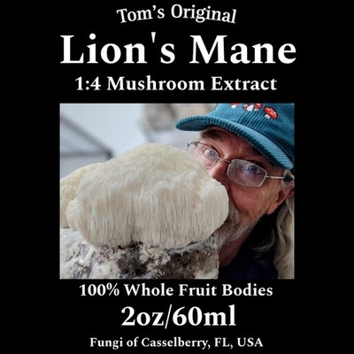 Lion's Mane Capsules Vegetarian 