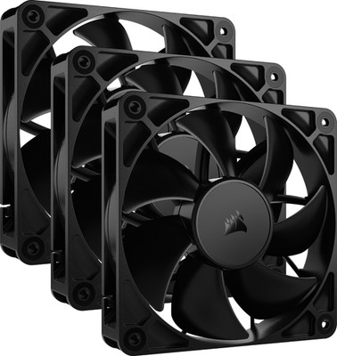 Corsair RS Series RS120, schwarz, 120mm, 3er-Pack