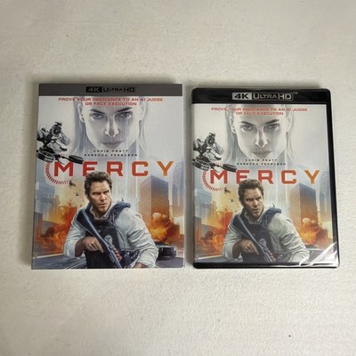 MERCY (4K ULTRA HD) Chris Pratt Rebecca Ferguson - New Release, 2026