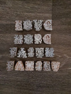 Decorative Letter Blocks-Inspirational