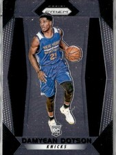 2017-18 Panini Prizm Damyean Dotson Rookie Card RC #272 New York Knicks. rookie card picture