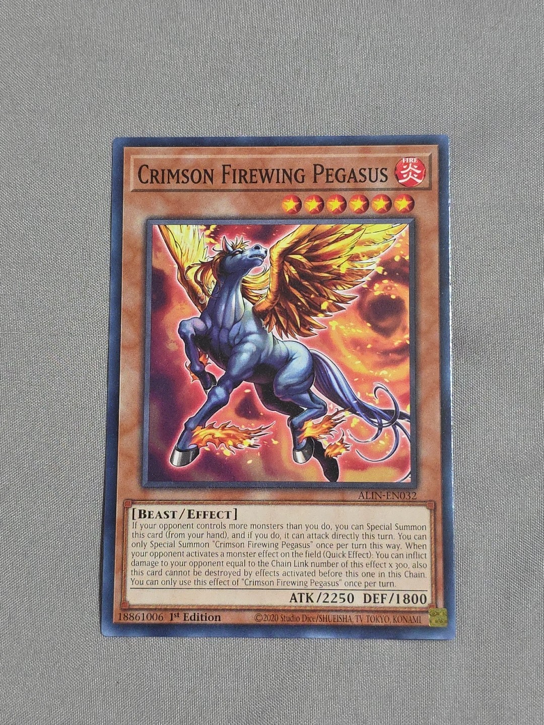 Crimson Firewing Pegasus | Yu-Gi-Oh! Card Prices