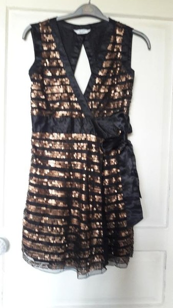 Women French Connection Dress Black 36 / S / 44 #8LX8