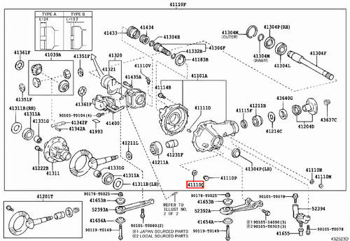 Genuine LandCruiser 200 Series VDJ UZJ URJ GRJ Front Diff Drain Plug Gasket - Picture 17 of 20