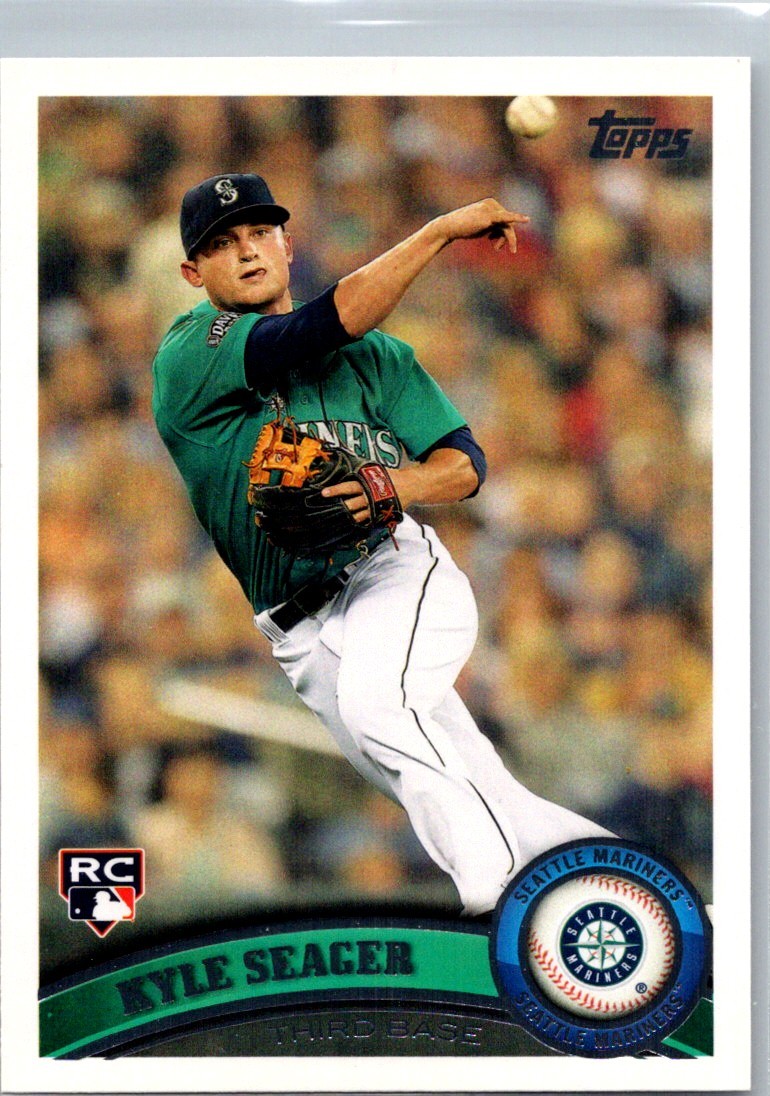 2011 Topps Update Kyle Seager Rookie Seattle Mariners #US308