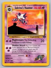Pokemon TCG Gym Challenge Sabrina's Haunter 055/132