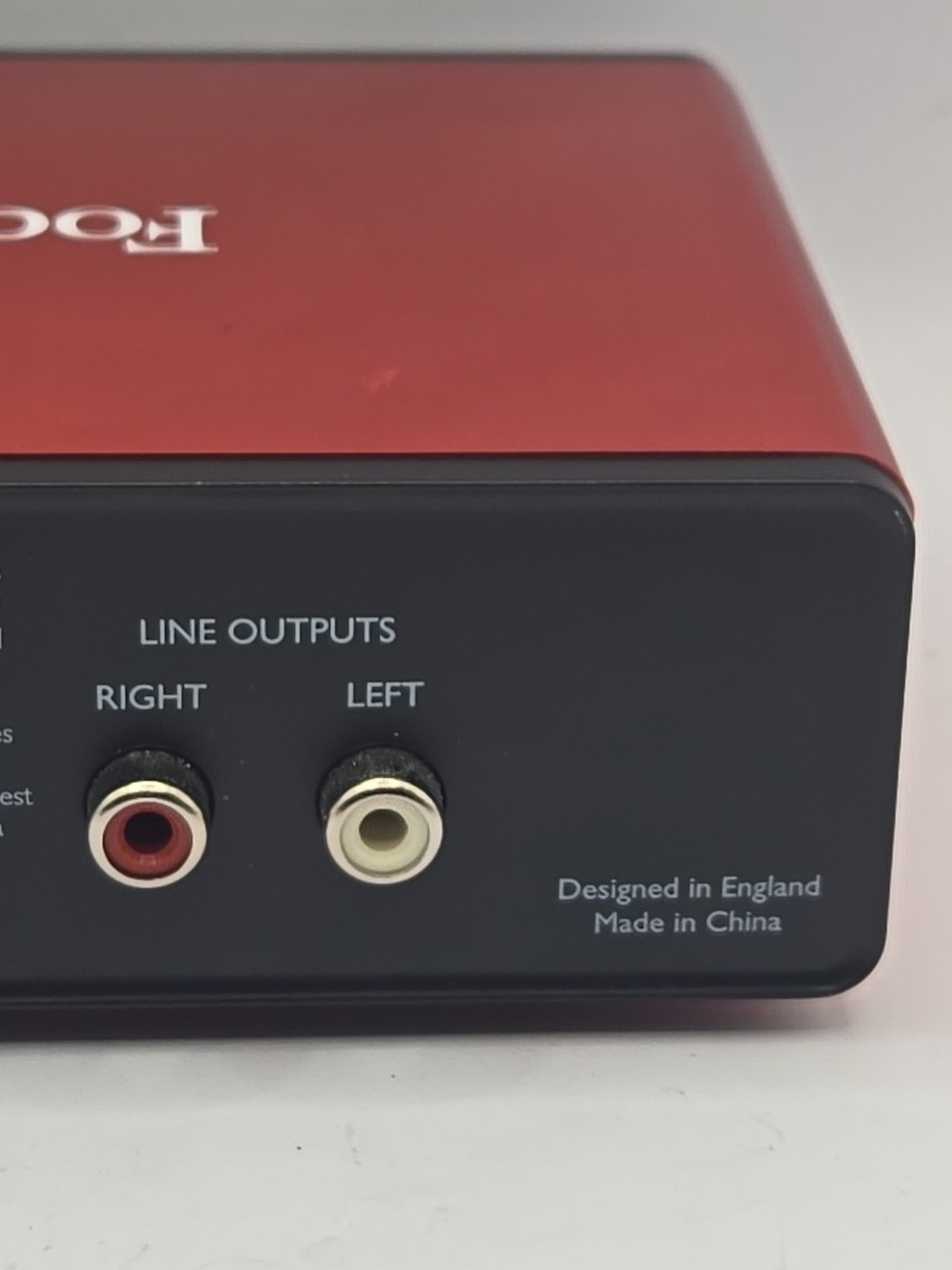 Focusrite Scarlett Solo 2nd gen USB Audio Interface FFFA001149-03