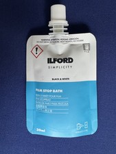 Ilford Simplicity Stop Bath   30ml Sachet