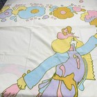 vtg peter max twin flat sheet Olympic Flier 1970s Psychedelic Dancer mcm 70s
