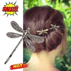 Dragonfly Shape Women Metal Hair Clips Barrette Slide Grips Hair  Clip Hairpin