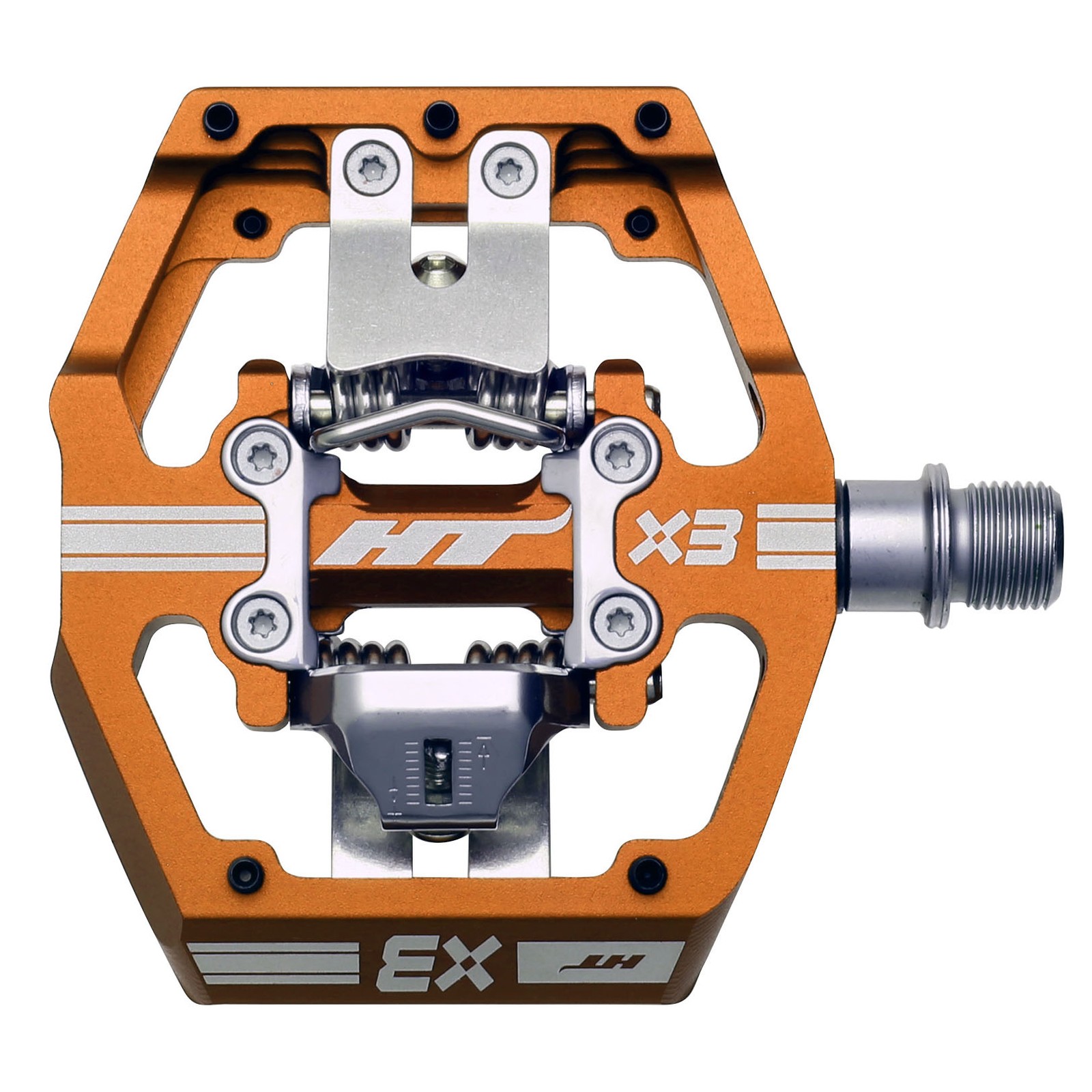 HT Pedals X3 Clipless Platform Pedals - CrMo Aluminum Gravity - MTB 38590₽