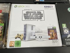 Microsoft Xbox 360 S Limited Edition Kinect Star Wars Bundle 320 GB Weiss & Blau