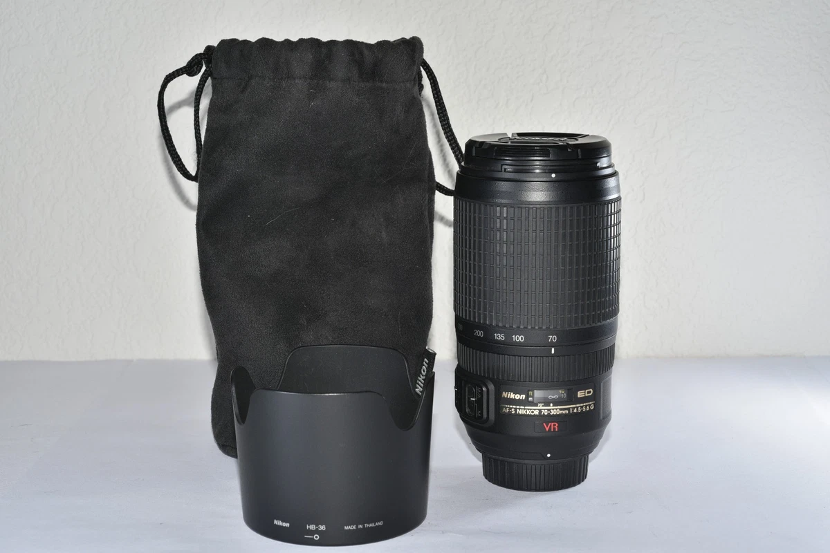 Nikon 70 300mm Ed Vr Zoom Lens for sale | eBay