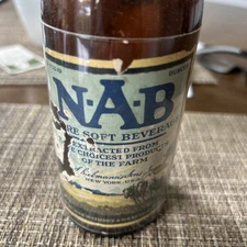 NAB BREWERY 1918 BROOKLYN BOTTLE ORIGINAL  Post Pro LABEL Liebmann Cereal BEER